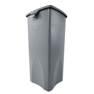 Rubbermaid Commercial 23 GAL Grey Trash Can - FG356988GRAY