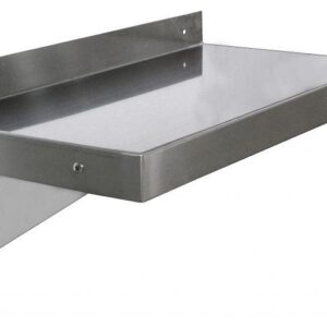 Omcan  14" x 36" Stainless Steel Wall Mounted Shelf - 46509