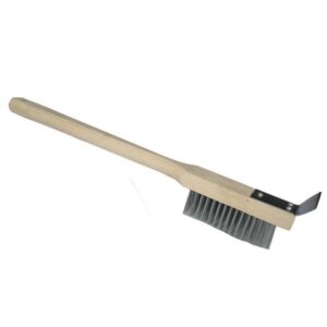 Magnum 20" Wood Handled Wire Brush w/Scraper - MAG3295