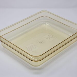Cambro 1/2 Amber Insert 2.5" Deep - 22HP150