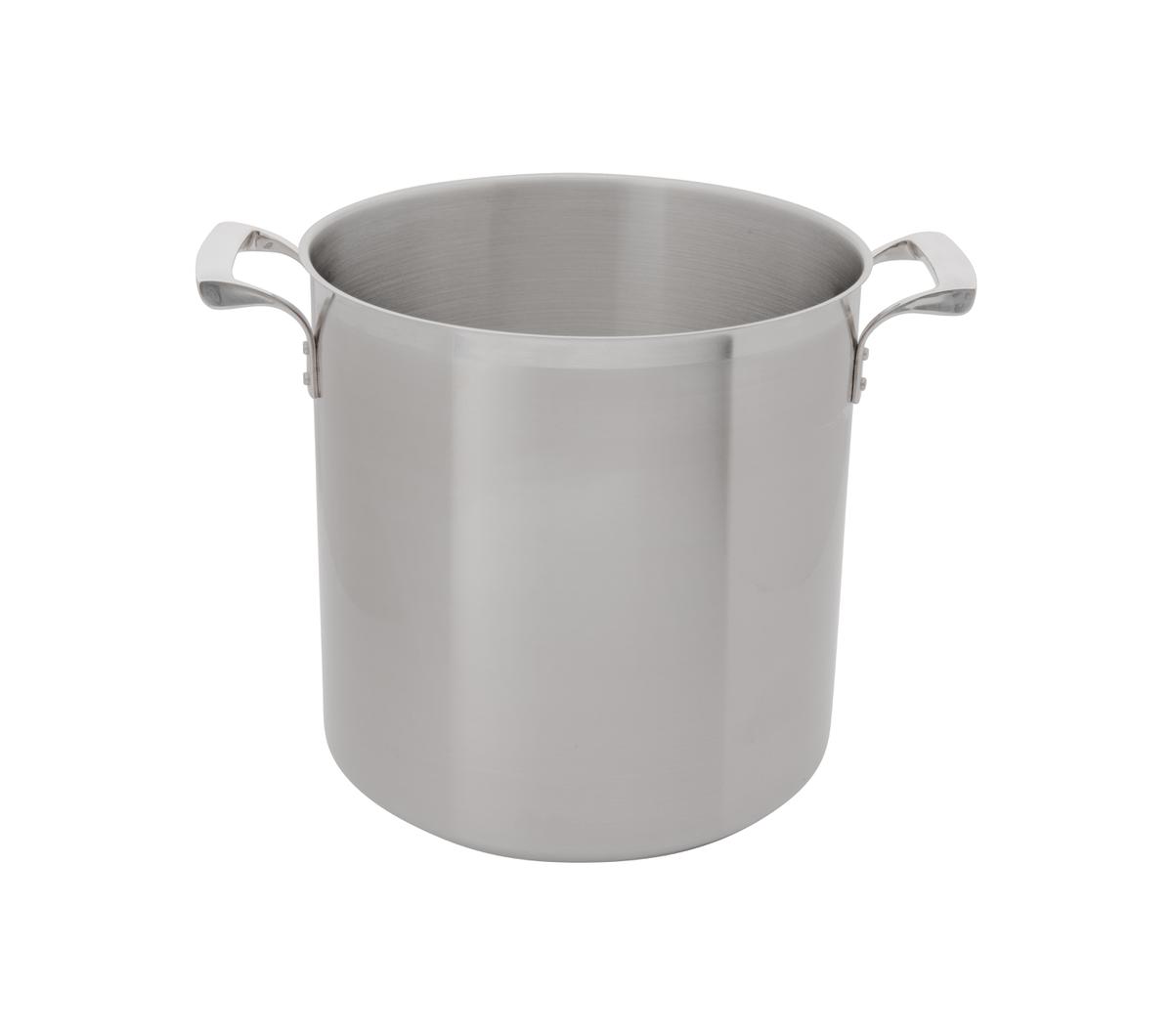 Thermalloy Stainless Steel Deep Stock Pot 32 QT - 5723932 (Lid 5724134)