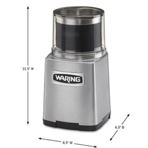 Waring WSG60 3 Cup Commercial Wet/Dry Spice Grinder - 120V