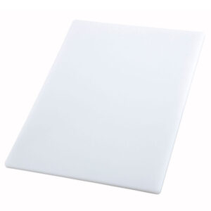 Winco Cutting Board 18" x 24" x 1/2" White - CBWT-1824