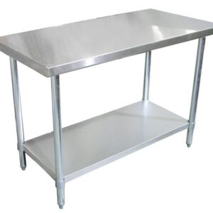 Work Table 24"x36"x36" S.Steel Galvanize Under Shelf &Leg - 17579