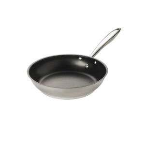 Thermalloy Stainless Steel Fry Pan 9.5'' Excalibur Coated Non Stick - 5724060 (Lid 5724124)