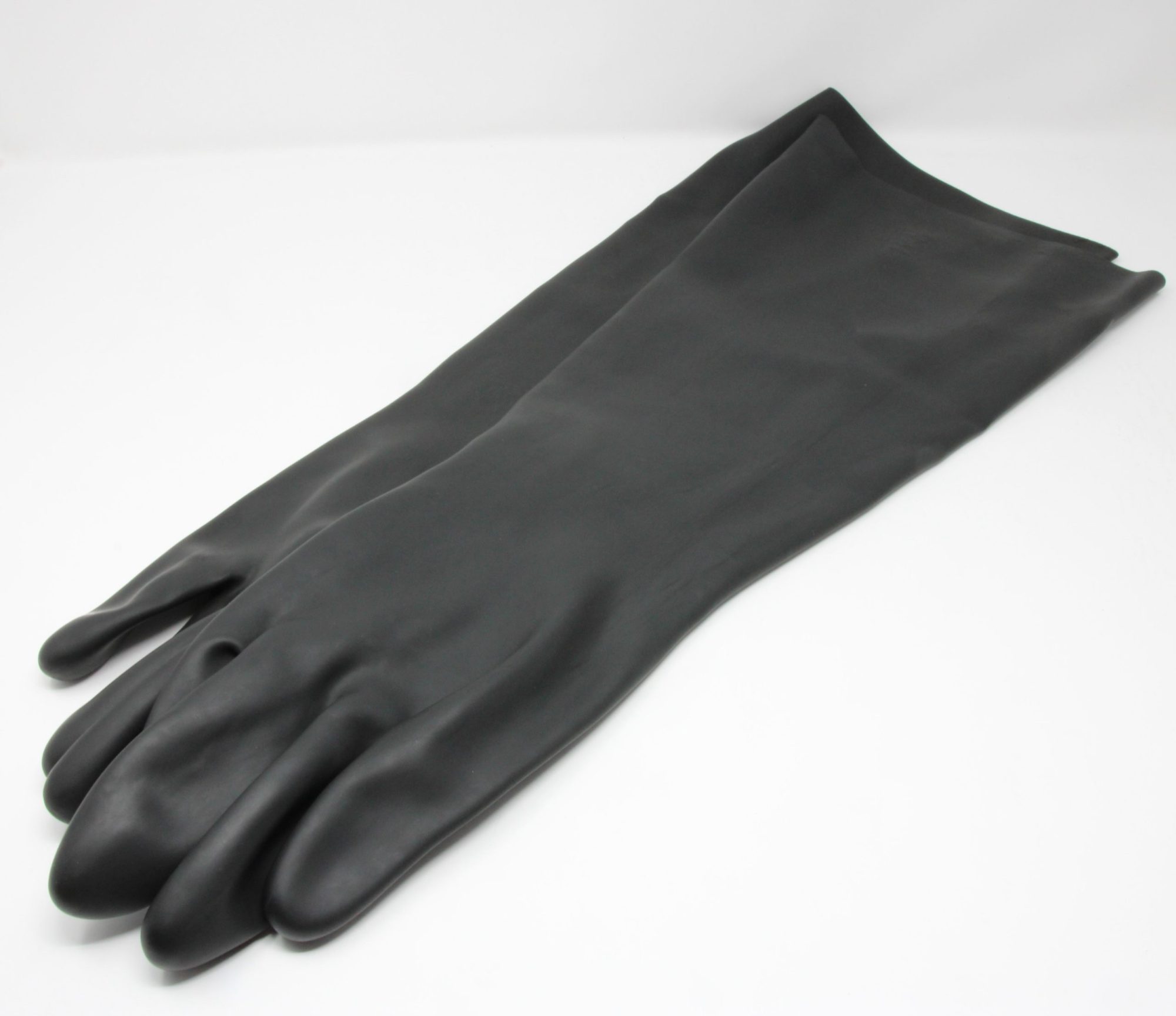 Pair of Industrial Black Dishwasher Gloves  - 121555