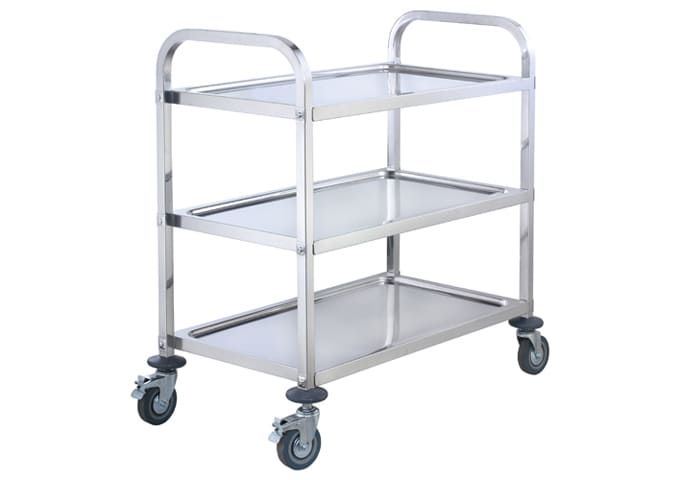 Winco Stainless Steel 3 Tier Trolley - SUC-40