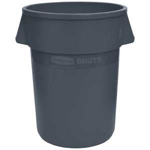 Rubbermaid Brute Container 10 Gal Gray - FG261088GRAY