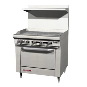 Southbend S36D-3G 36" Gas Range w/ Full Griddle & Standard Oven, Natural Gas