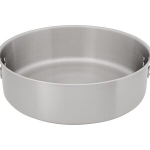 Thermalloy Stainless Steel Brazier Pot 30 QT Dia 19.5" - 5724029 (Lid 5724150)