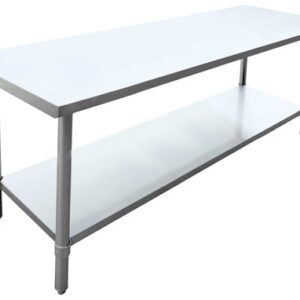 All Stainless Worktable 30'' x 72'' x 36'' - 19146-WTS3072