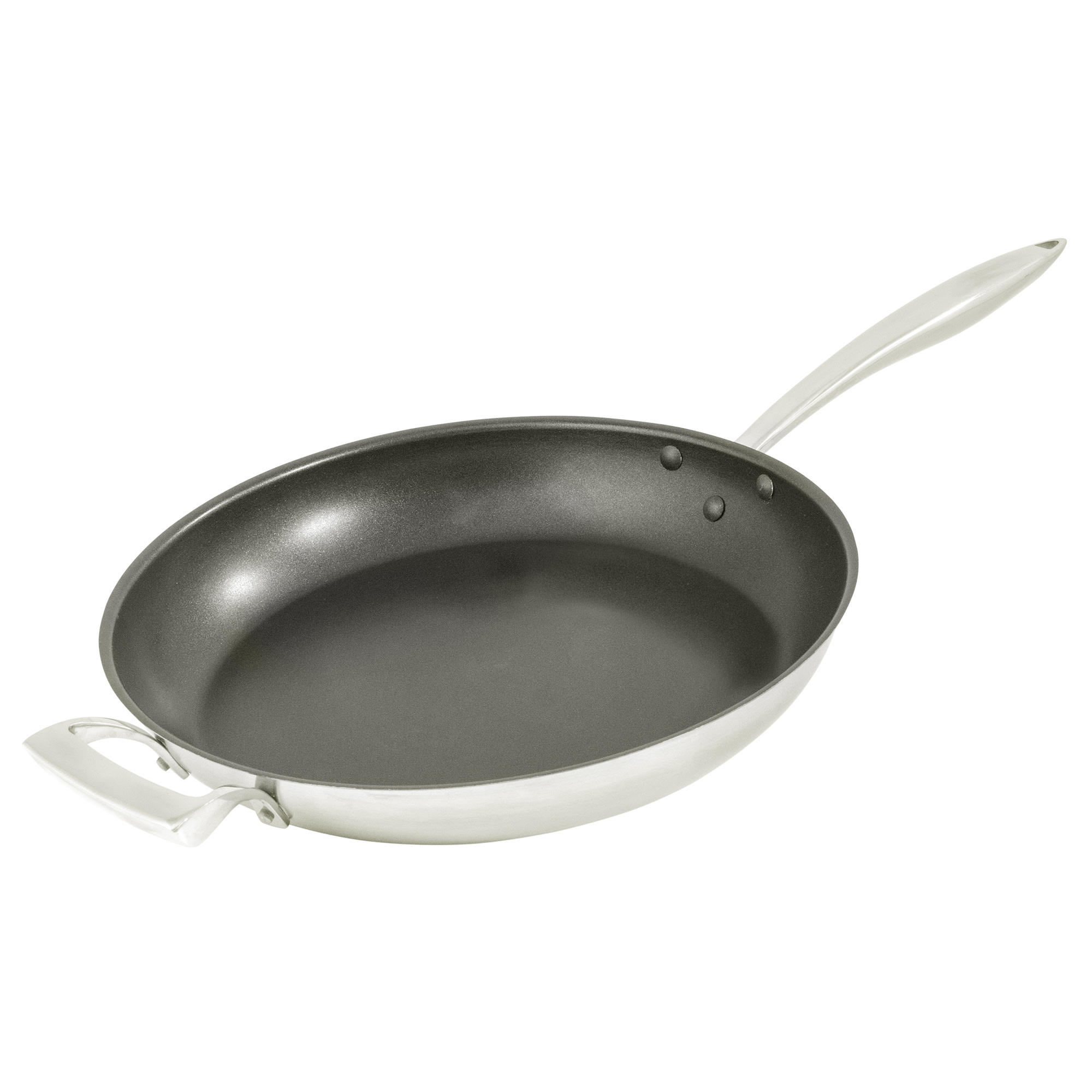 Thermalloy S/S Fry Pan 14'' Excalibur Coated  (Lid 5724136)