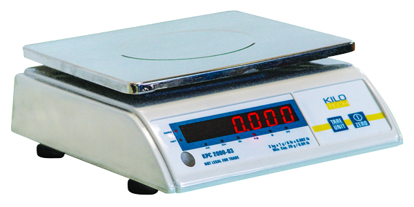 Kilotech Digital Portion Control Scale KPC 2000-06A - 12 lb Capacity