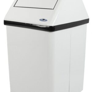 Frost Small Metal Garbage Container White - 302-NL