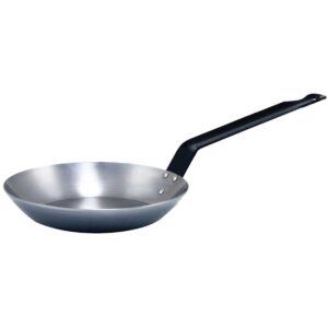 Winco French Style Fry Pan Polished Carbon Steel 11" - CSFP-11