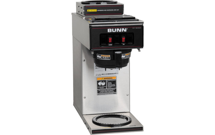 Bunn VP17-2 Pour-Over Medium Decanter Coffee Maker -13300.6002