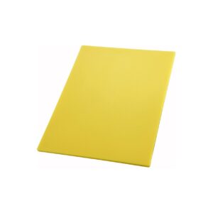 Winco  Cutting Board 15" X 20" X 1/2" Yellow - CBYL-1520
