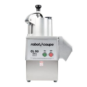 Robot Coupe CL50 Ultra Vegetable Preparation Machine - 2 Disc Included Included: Slicing disc 3 mm (1/8"), grating disc 3 mm (1/8")