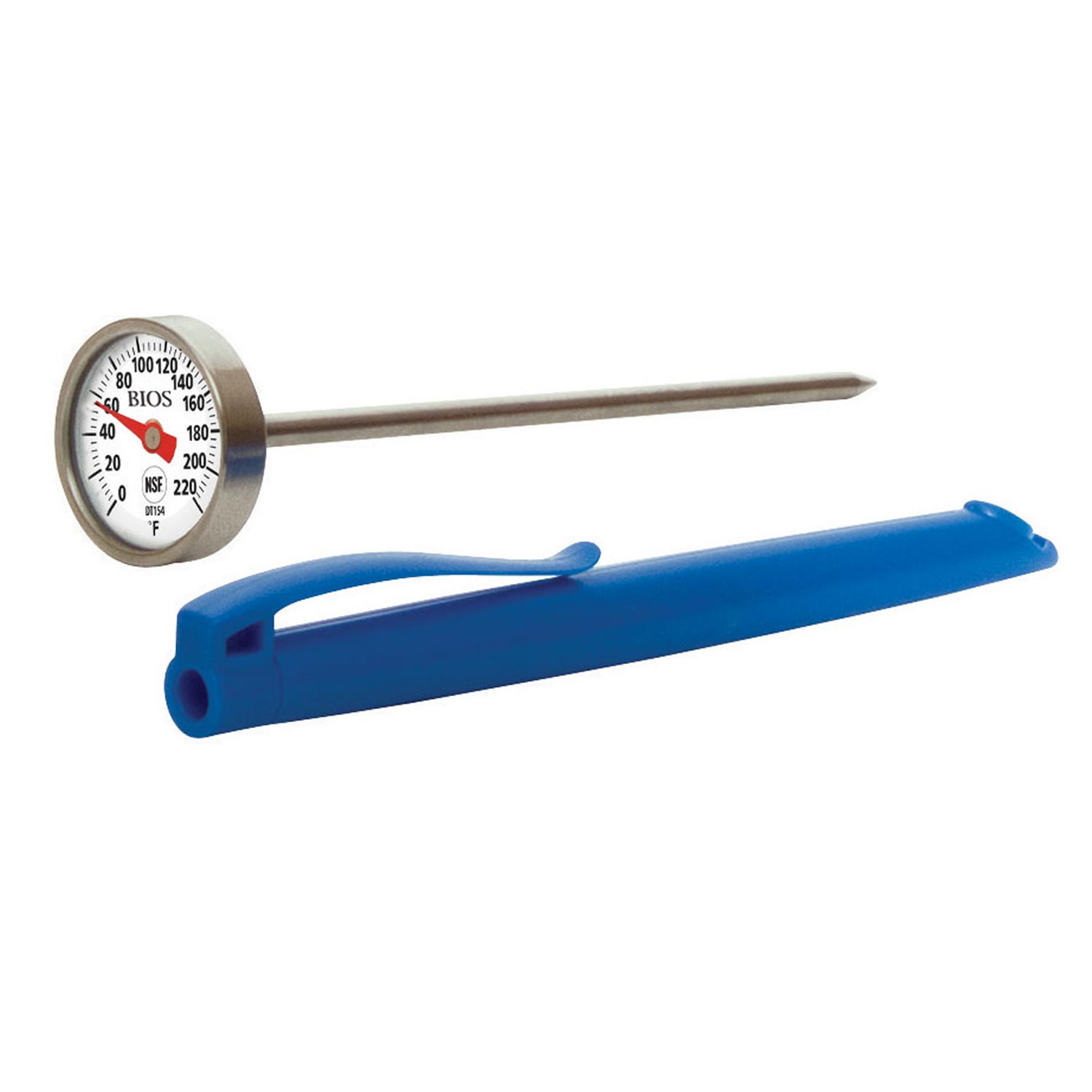 Bios Dial Pocket Thermometer - Blue