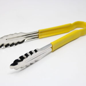 Magnum Utility Tongs 9" Yellow Stainless Steel - MAG3355