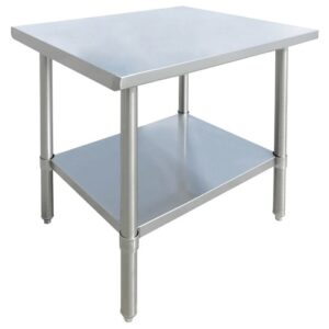 All Stainless Worktable 24'' x 30'' x 36'' - 19136-WTS2430