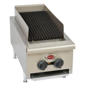 Wells HDCB-1230G Natural Gas 14" Radiant Charbroiler With Cast Iron Grates - 40,000 Btu
