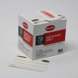 Cambro Food Rotation Labels 250 - 23SLINB250