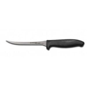Dexter SGL155NSCB 5-1/2" Scallop Utility Knife Black
