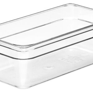 Cambro 1/3 Clear Insert 4'' Deep - 34CW135