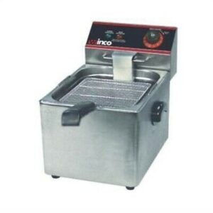 Winco Electric Fryer Single Well 16 lbs Capacity - EFS-16