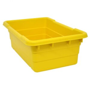 Yellow Meat Lug Tote Box - 10940