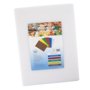 Winco Cutting Board 15" x 20" x 1/2" - White - CBWT-1520