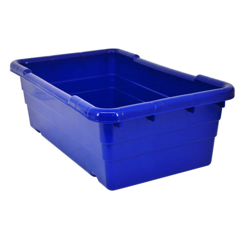 Blue Meat Lug Tote Box - 10935