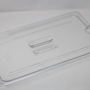 Cambro 1/1 Clear Insert Lid Notched - 10CWCHN135