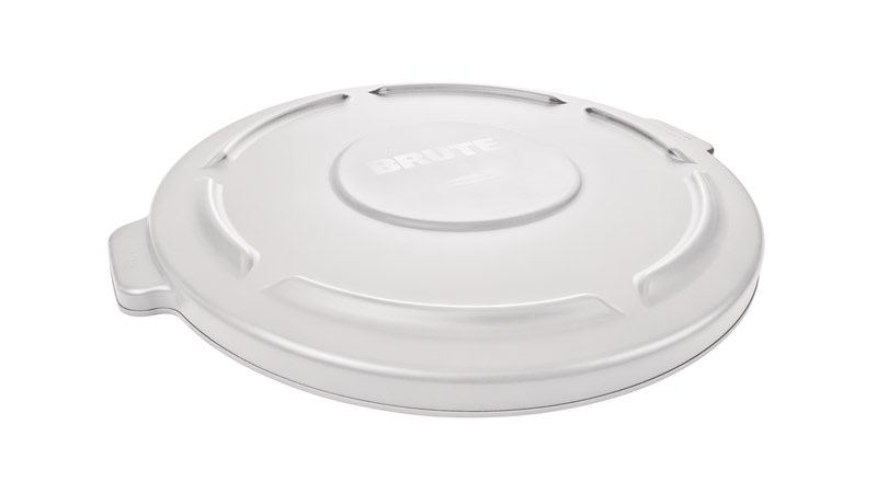 Rubbermaid Commercial Brute Lid 44 GAL White - FG264560WHT