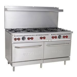 Vulcan SX60-10B Propane Gas 60" SX Series Range W/ 10 Open Burner - 340,000 Btu