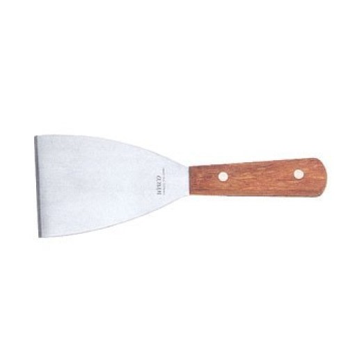 Winco  Scraper Wooden Hdl 4-3/8x3" Blade