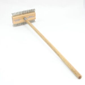 Oven Brush/Scraper 29" Wooden Handle