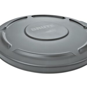 Rubbermaid Commercial Brute 10 GAL Waste Lid Gray - FG260900GRAY