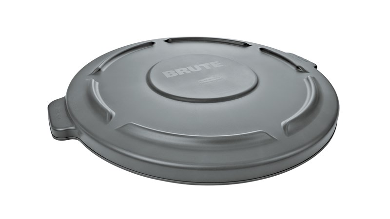 Rubbermaid Commercial Brute 10 GAL Waste Lid Gray - FG260900GRAY