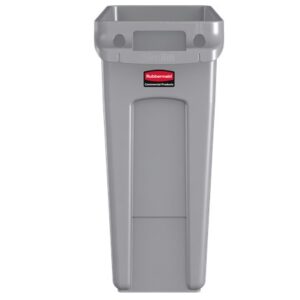 Rubbermaid Slim Jim Recycling Container 16 GAL Grey - 1971258