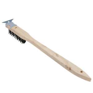 Thunder 20" Wire Brush With Scrapper - WDBS020H