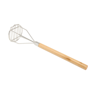 Winco Potato Masher 18" Stainless Steel Wooden Handle- PTM-18R