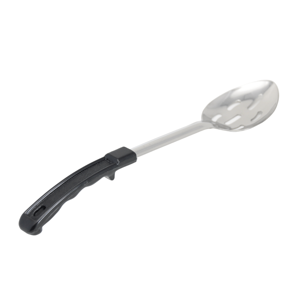 Winco 13" Slotted Basting Spoon Stainless Steel With Plastic Handle - BHSP-13
