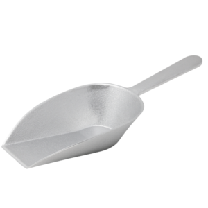 Winco 7 OZ Aluminum Scoop Flat Bottom - ASFB-7
