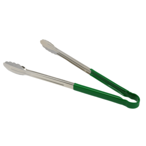 Winco 16" Utility Tong Stainless Steel/Hdl Green UT-16HP-G