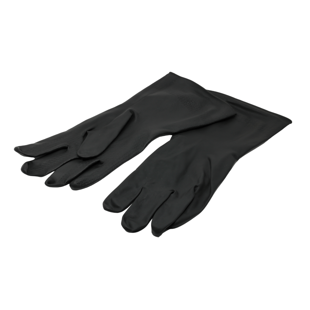 Black Industrial Rubber Gloves - 3005
