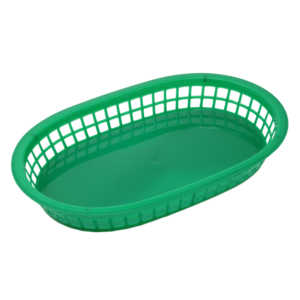 Update Oval Basket Green P/Dz 7'' x 11'' - BB107G