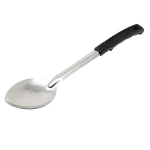 JR 13" Solid Stainless Steel Basting Spoon Plastic Handle - 3531