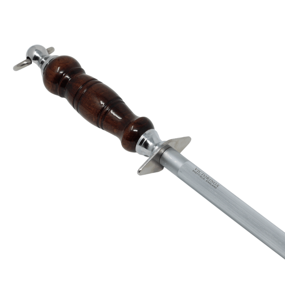 Victorinox 12'' Round Steel with Wood Handle - 19091